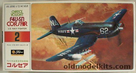 Fujimi 1/72 Chance Vought F4U-5N Corsair - (F4U5N), 7A10-200 plastic model kit